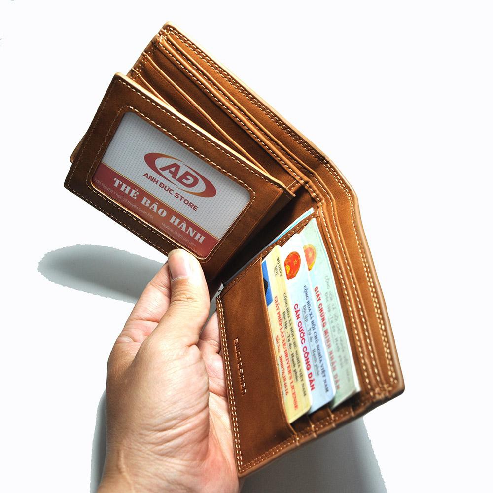 Ví da nam/ bóp nam cao cấp