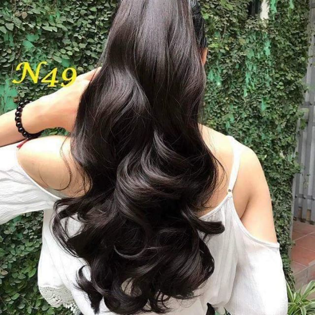 tóc ngoạm XOĂN sóng cao CẤP ms 072