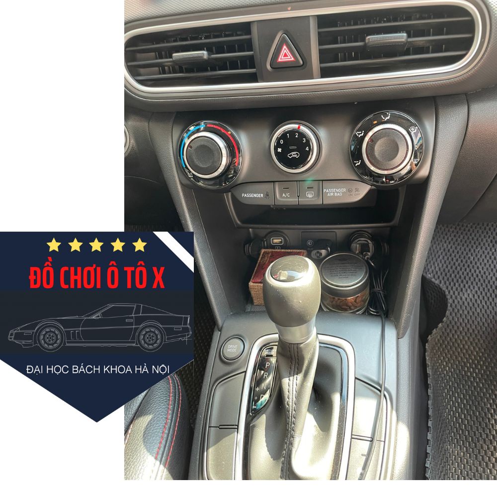 Núm điều hòa HYUNDAI KONA bản tiêu chuẩn bộ 2 núm Hàng cao cấp