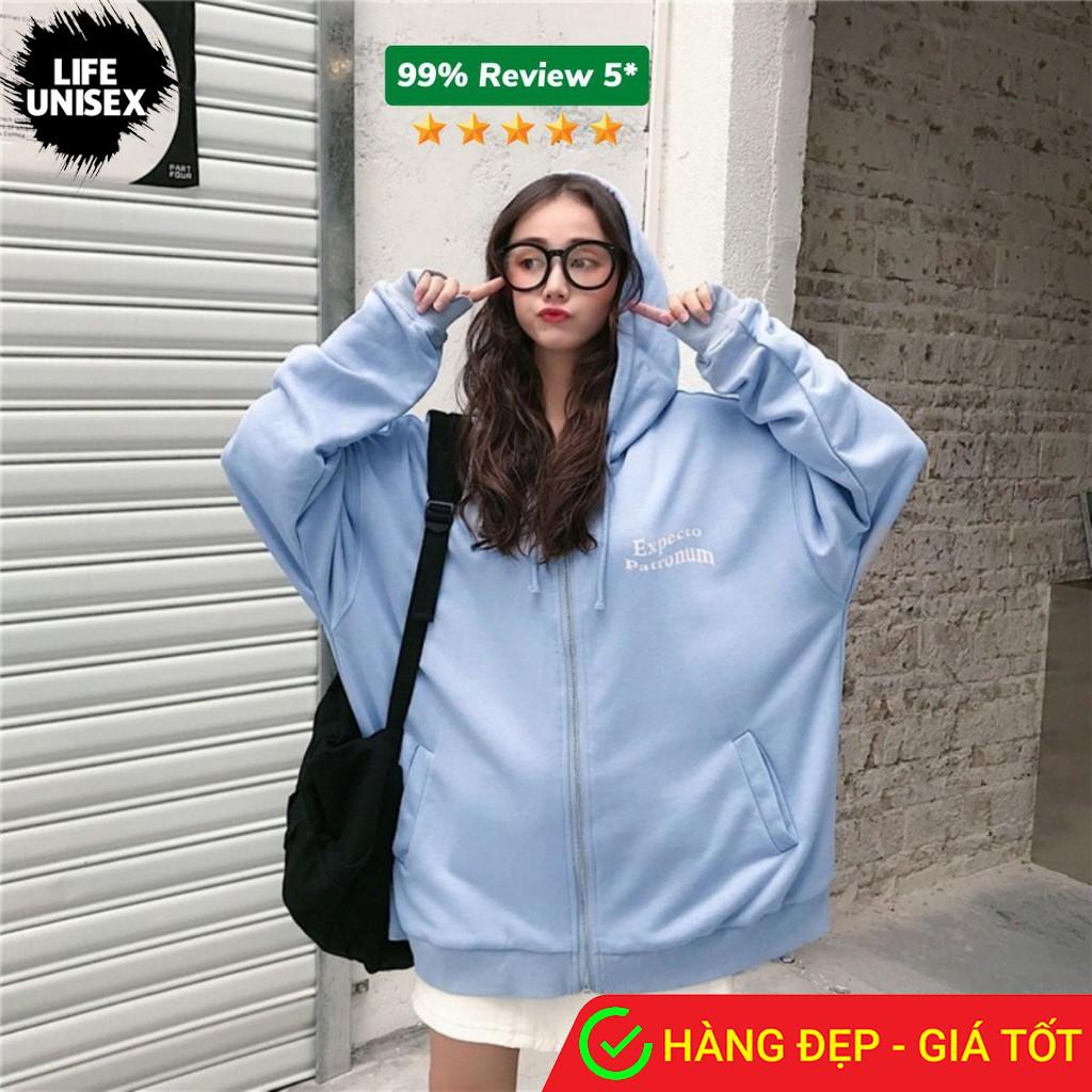 Áo khoác nỉ dây kéo unisex cho nam & nữ KN12 Áo Hoodie có mũ xịn cao cấp