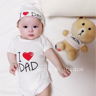 Đồ sơ sinh bé trai Monkids tặng kèm mũ bộ body cho bé sơ sinh chất thun lạnh cotton thấm hút mồ hôi
