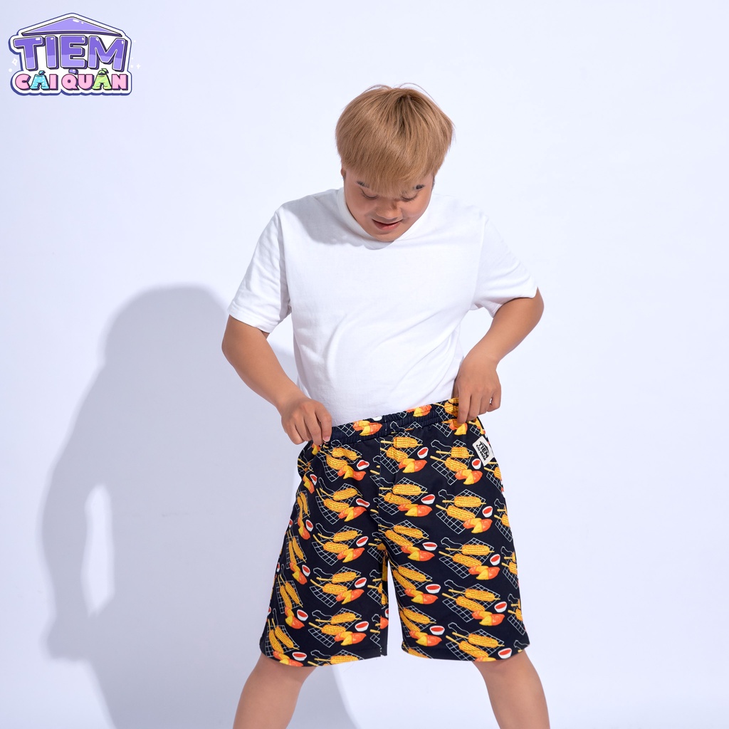 Quần ĐÙI họa tiết BẮP NƯỚNG by Tiệm cái quần | BigBuy360 - bigbuy360.vn