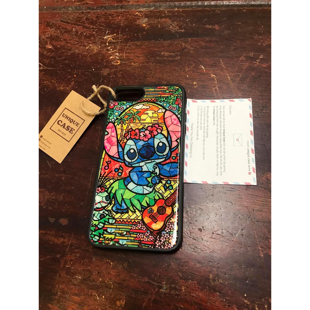 Ốp lưng điện thoại iPhone Unique Case in hình Stitch CHAT007