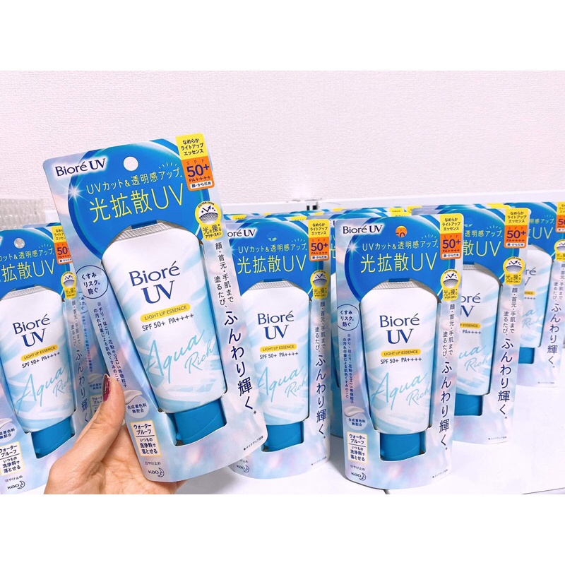 Kem chống nắng Biore UV Aqua Rich mẫu mới Nhật bản