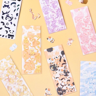 Zoo Sticker nhà Agugu _hình dán trang trí top, card
