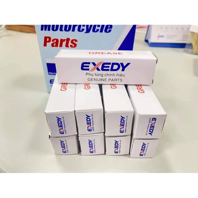 1 Tuýp mỡ bò chịu nhiệt Exedy 20 gam chuyên bôi trơn puly, chén cổ, bạc đạn hàng chất lượng cao