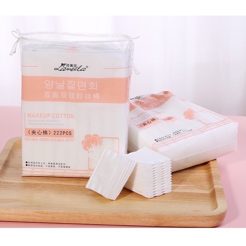 [Mã COS1904 giảm 8% đơn 300K] Bông tẩy trang Lameila số 1 nội địa Trung 222 miếng giá rẻ | BigBuy360 - bigbuy360.vn