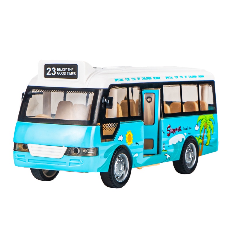 Đồ Chơi Ô Tô Xe Buýt School Bus Cho Trẻ Em Mở Được Cửa, Có Đèn, Âm Thanh Giá Rẻ