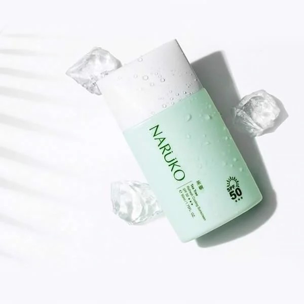 Kem Chống Nắng Mát Lạnh Naruko Tea Tree Refresh Cooling Sunscreen SPF50 50ml