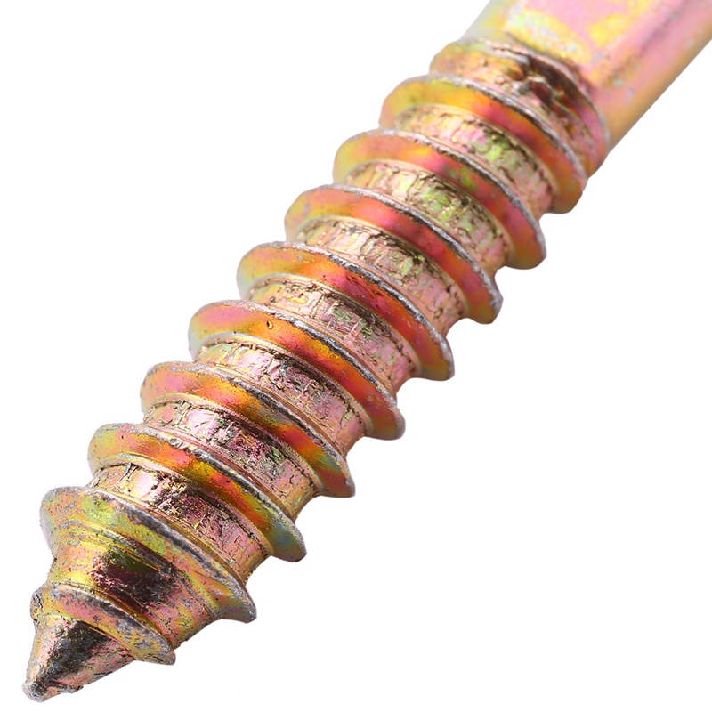 Bộ 5 Ốc Vít Hai Đầu M8 x 70mm Cố Định Đồ Gỗ Nội Thất