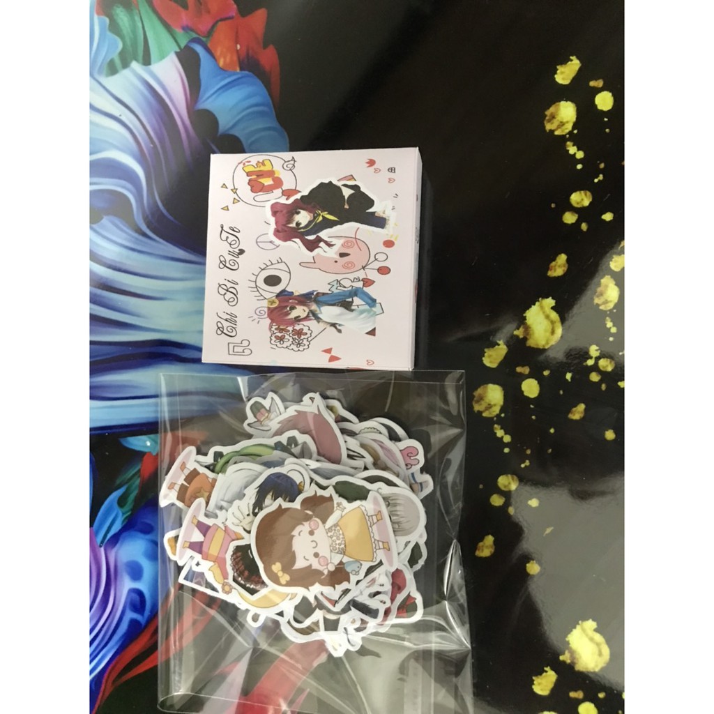 Hộp 55 sticket chiki cute