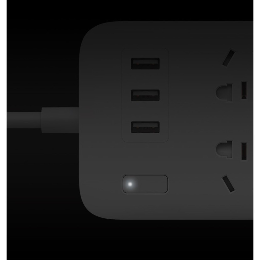 Ổ cắm Xiaomi ZMI Power Strip 6 cổng 2 USB CX05 - Ổ cắm điện Xiaomi Mi Power Strip 6 cổng 3 USB ZMI CX05