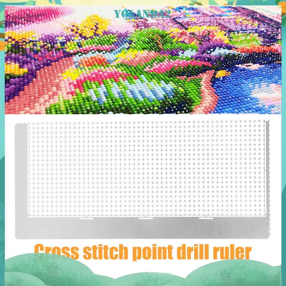 Thước lưới chuyên dụng làm tranh đính đá DIY