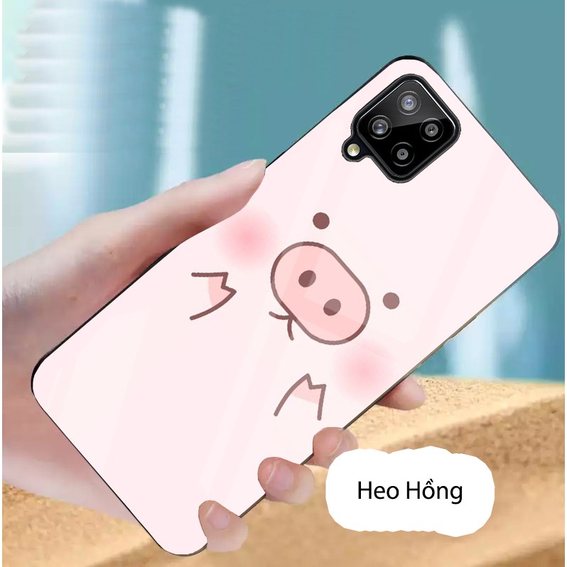 Ốp Samsung GALAXY A12, A22 4G,M32 , M12, A22 5G,M22 mặt kính gương bóng cao cấp