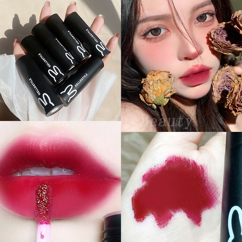 Son HELLOSTYLE®  Lâu Trôi Họa Tiết Thỏ Dễ Thương