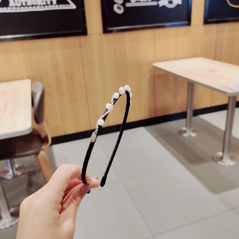 Cài tóc đính hạt ngọc trai giả thời trang Hàn Quốc phong cách tao nhã cho nữ