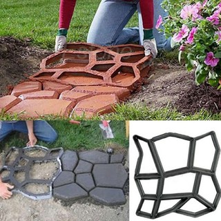 Khuôn nhựa đổ Bê tông lót đường đi sân vườn, vỉa hè, cảnh quan ( 9 ngăn/ 1 khuôn)