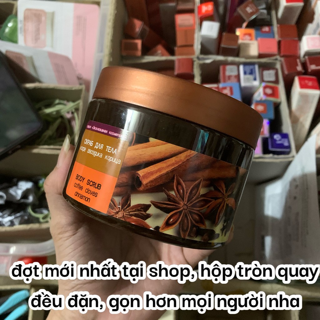 Tẩy da chết body cà phê quế hồi Bilena | BigBuy360 - bigbuy360.vn