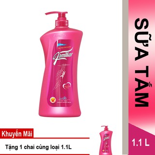 Mua 1 Sữa Tắm Sáng Da FAMILIAR Collagen 1.1L tặng 1 chai cùng loại