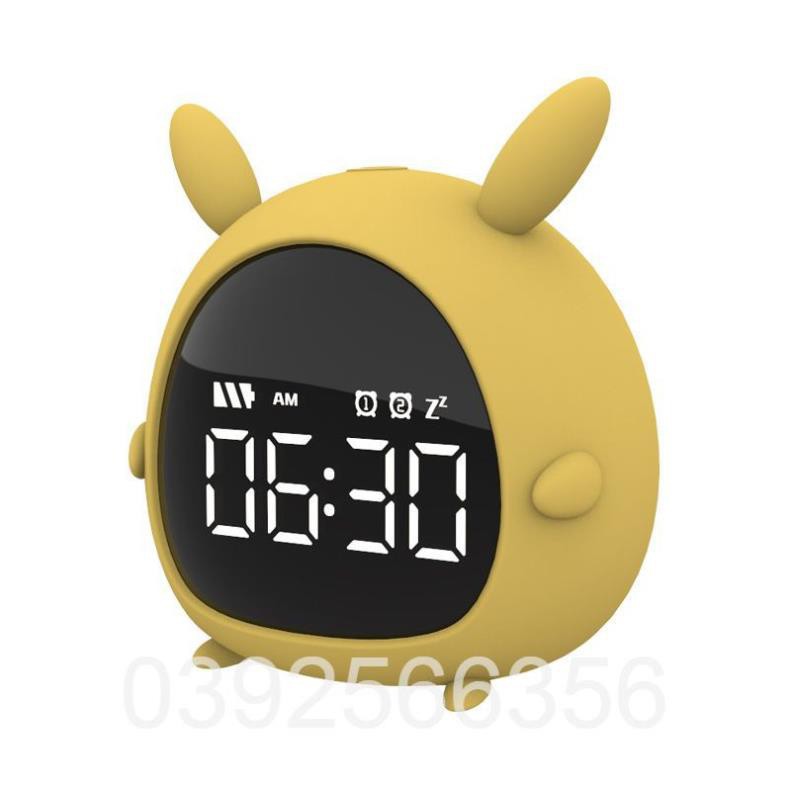 Đồng hồ báo thức thông minh ✅ FREESHIP✅ Đồng hồ điện tử hình động vật ✅ Cảm ứng âm thanh đổi màu  ✅  Thể hiện nhiệt độ