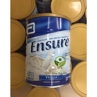 Sữa bột ensure úc 850g