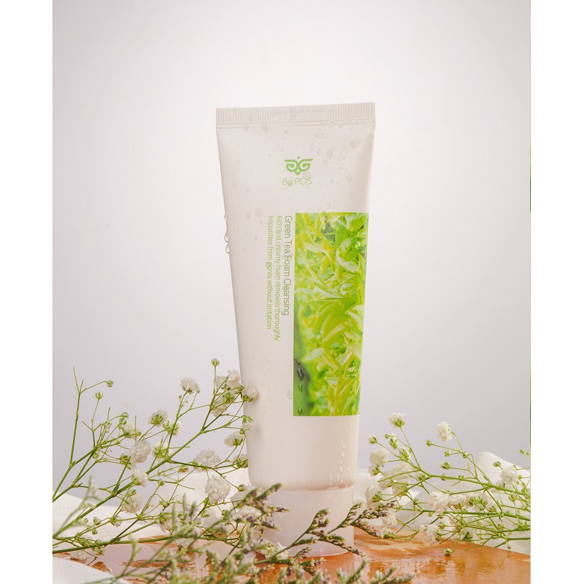 Sữa rửa mặt tinh chất trà xanh Be'POS | BigBuy360 - bigbuy360.vn