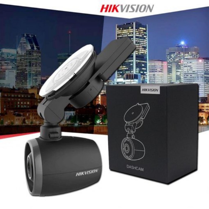 Camera hành trình Hikvision F3 Pro - Full HD, Tích hợp GPS + Cảm biến gia tốc , Công nghệ hỗ trợ lái xe thông minh