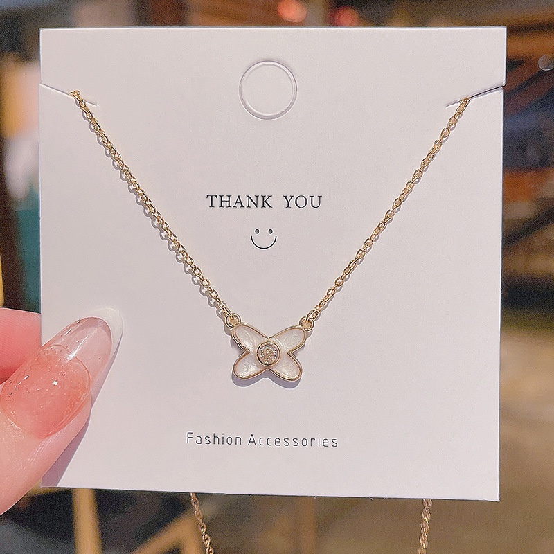 Dây Chuyền Thép Titan Mặt Hình Học Phong Cách Nhật Hàn Cá Tính