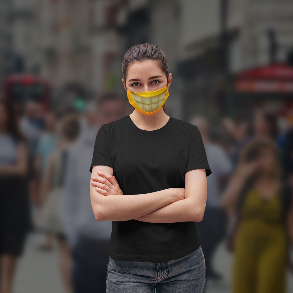 Khẩu trang đáng yêu vui nhộn trẻ em thú cưng cho bé dễ thương Mặt Cảm Xúc EMOJIS CARTWELL dành cho nam nữ chống giọt bắn