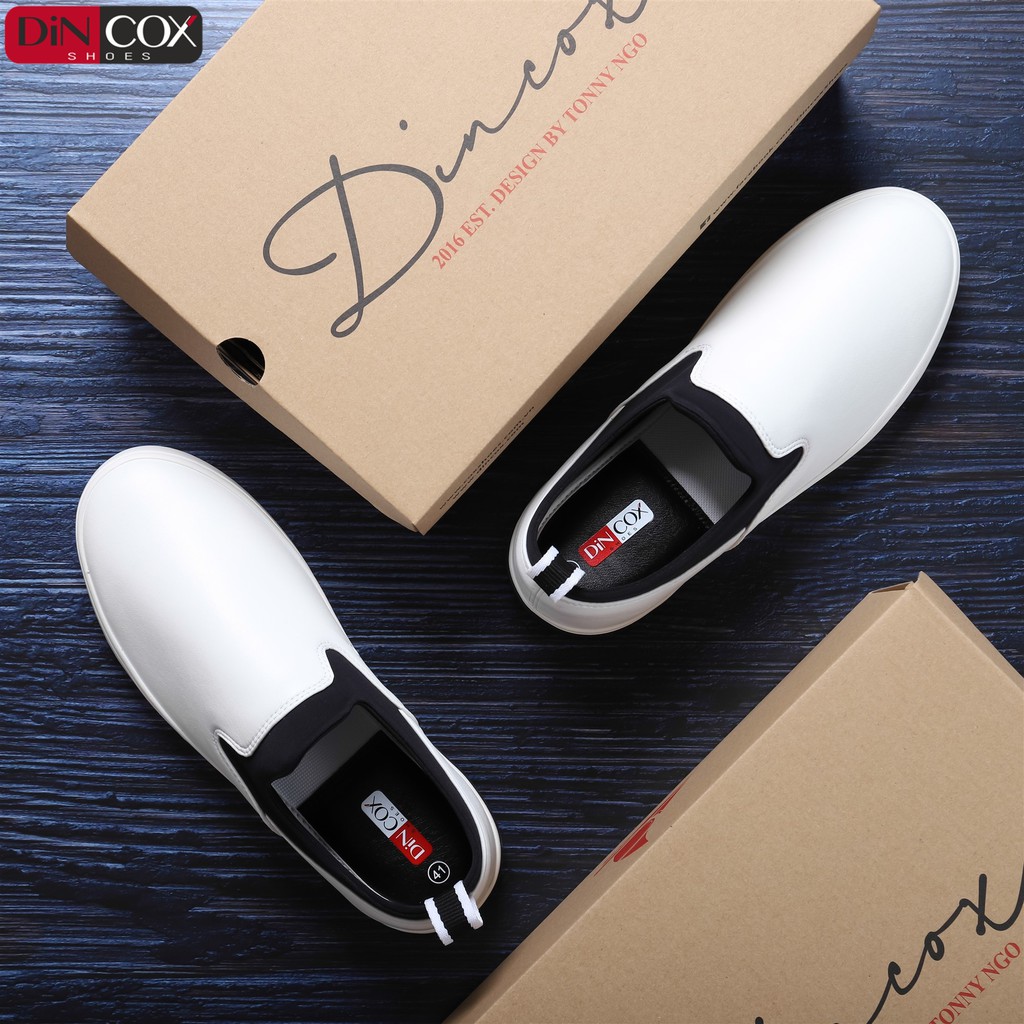 Giày Lười Nam DinCox 1909 White | BigBuy360 - bigbuy360.vn