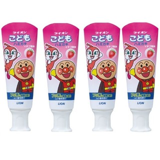- Kem đánh răng trẻ em Lion vị dâu của Nhật (40g)