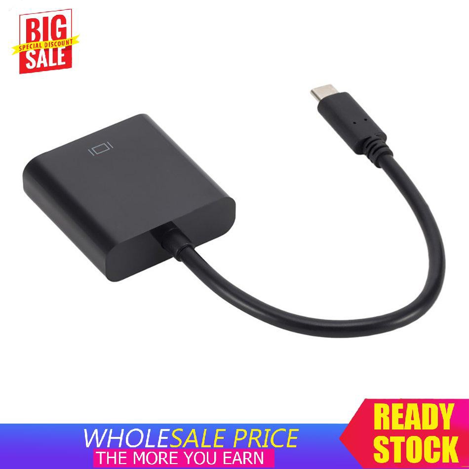 Cáp Chuyển Đổi Usb 3.1 Type C Sang Vga | BigBuy360 - bigbuy360.vn