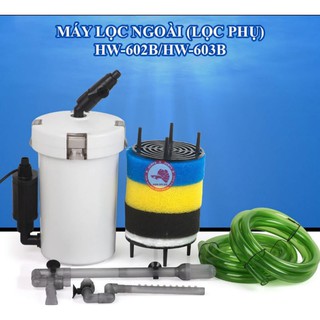 Máy lọc ngoài HW 602B / HW 603B lọc thùng thủy sinh, bể cá cảnh