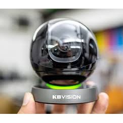 Camera IP WIFI không dây xoay 360 KBVISION 2MP KN-H22PW Tích hợp micro và loa, âm thanh hai chiều