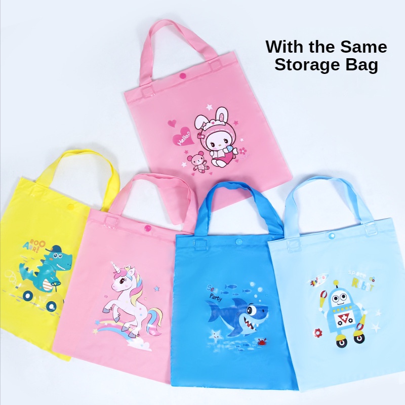 Áo Mưa Chống Thấm Nước Thiết Kế Dễ Thương Cho Bé Mẫu Giáo