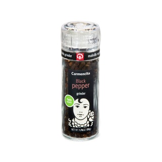 Hạt tiêu đen - carmencita - black pepper grinder 50g