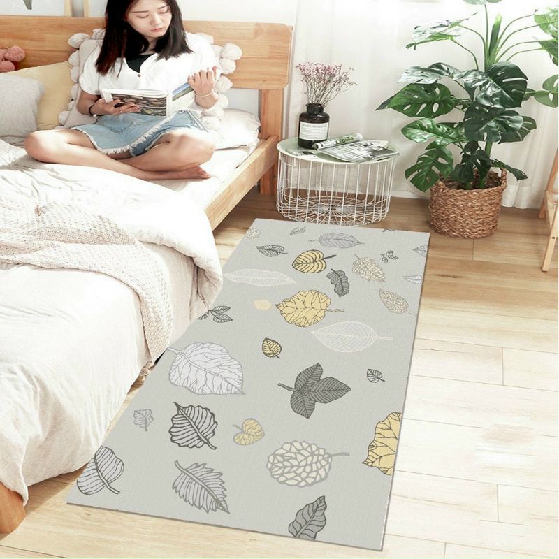 Thảm văn phòng,Thảm chân giường chất liệu nỉ nhung dệt .size 80×2m