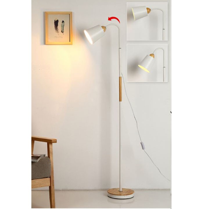 Đèn Cây Đứng Cao Cấp D320 - Đèn sàn đứng trang trí tặng kèm bóng đèn LED, Thiết kế phù hợp mọi không gian phòng.