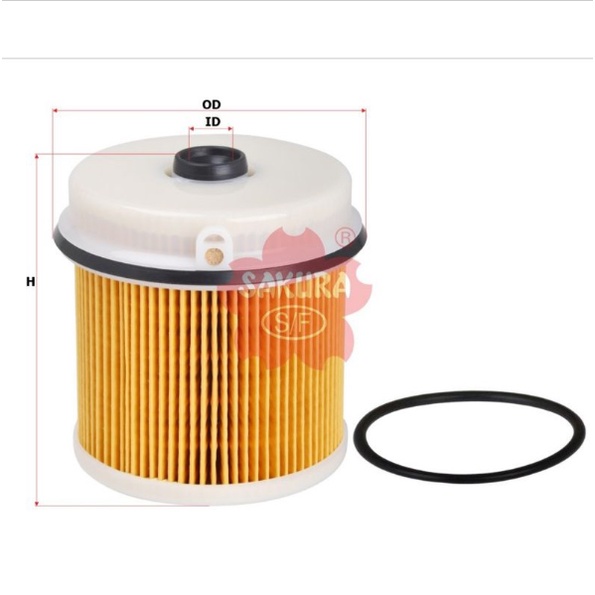 Lọc nhiên liệu ISUZU SAMCO mã EF-1509 8-98037011-0 8-98162897 8-98162897