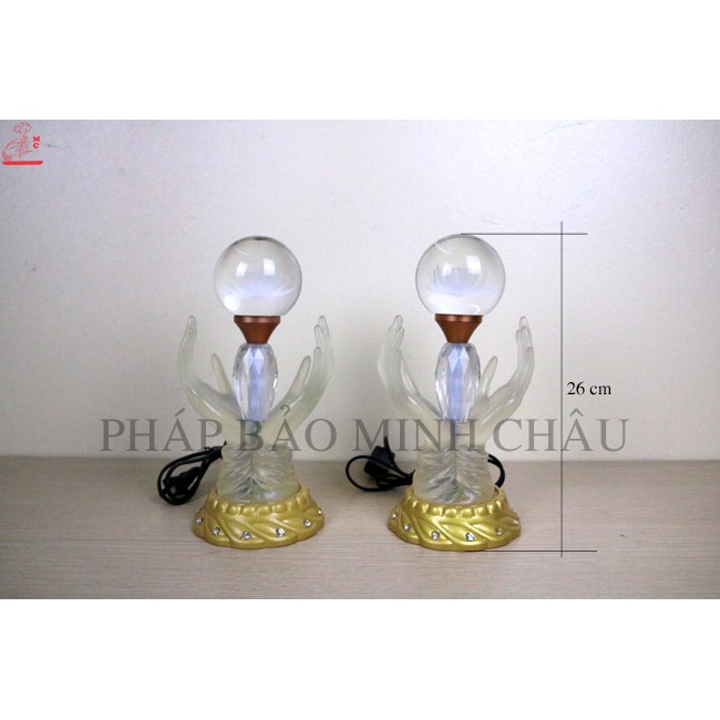 ĐÈN CẦU TAY PHẬT 10&quot; - TRẮNG
