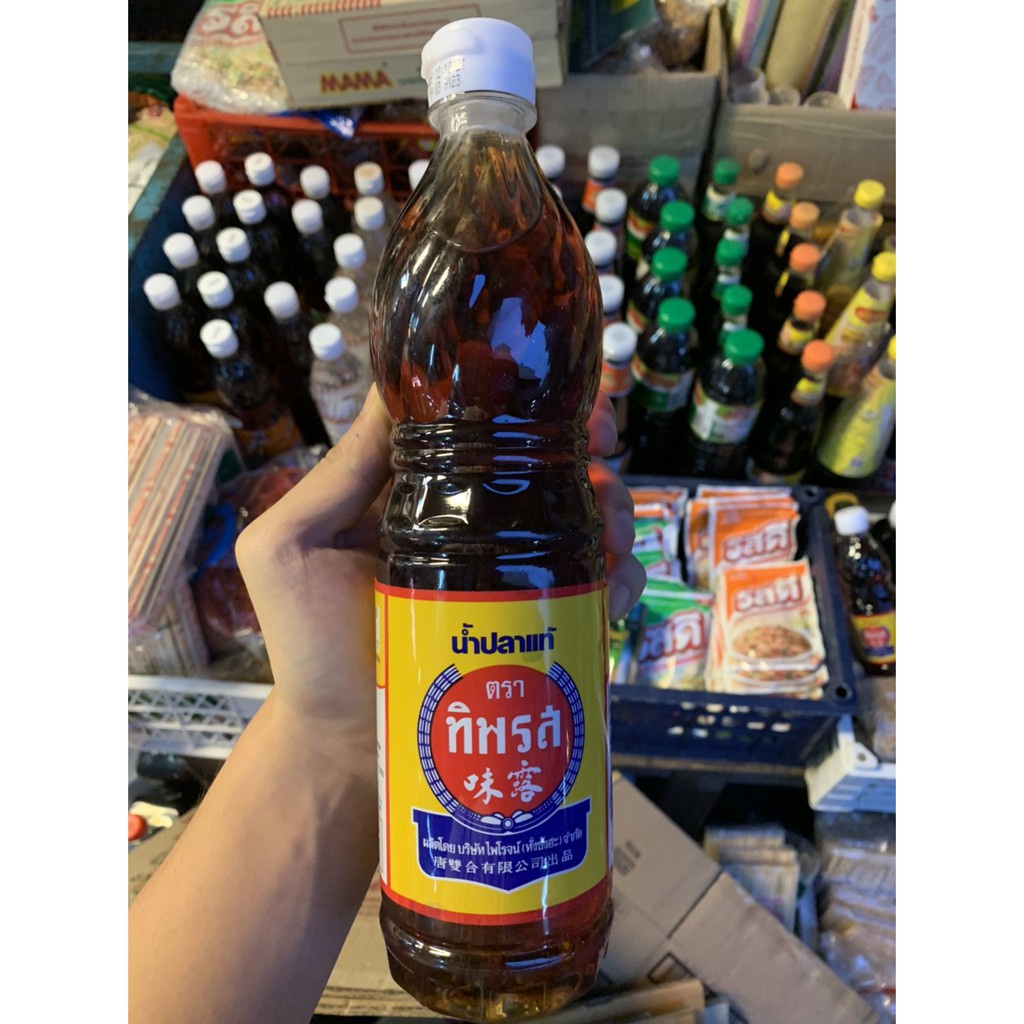 Nước mắm Thái Lan nổi tiếng nhất Tiparos - Tiparos Fish Sauce - น้ำปลาแท้