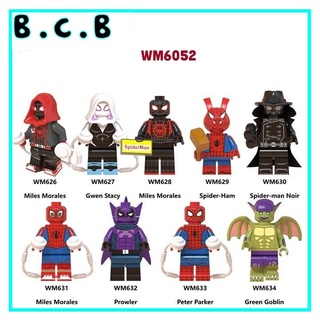 Minifigures nhân vật hoạt hình Spider man siêu chất - Đồ chơi Lắp ghép Xếp hình Mini Iron Man Mô hình Non Lego WM6052