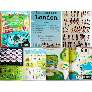 Dính dán - Usborne sticker book - London