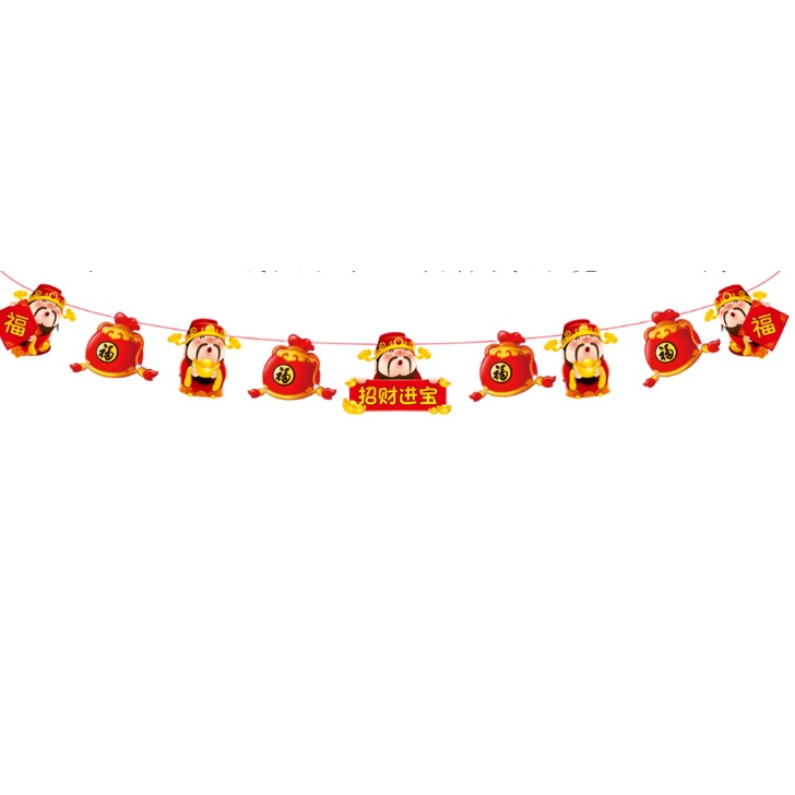 Cờ trang trí tết mẫu 06