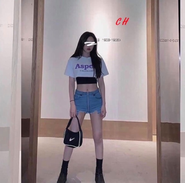 Sét áo crt 2 món Aspec tici + áo 2 dây COU879