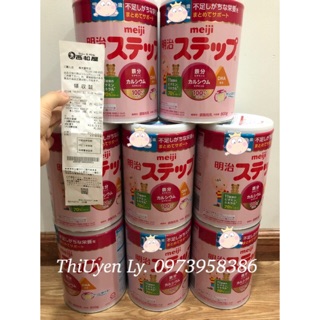 Sữa Meiji lon số 1-820g nội địa Nhật bill tháng 02/2021 mới về