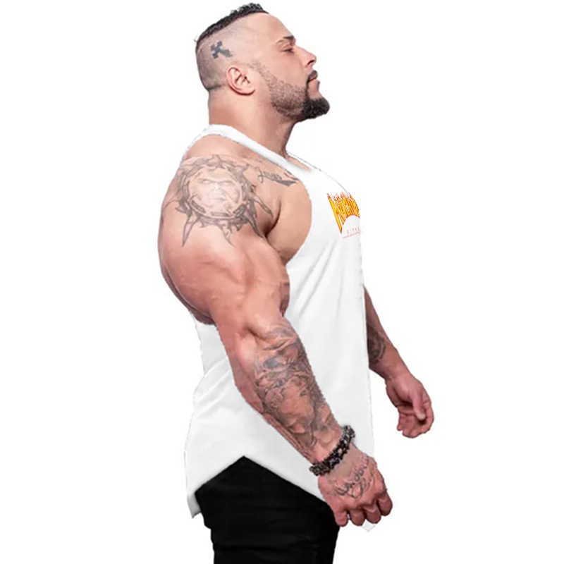 Áo Ba Lỗ Tập Gym Thoáng Khí Thời Trang Cho Nam