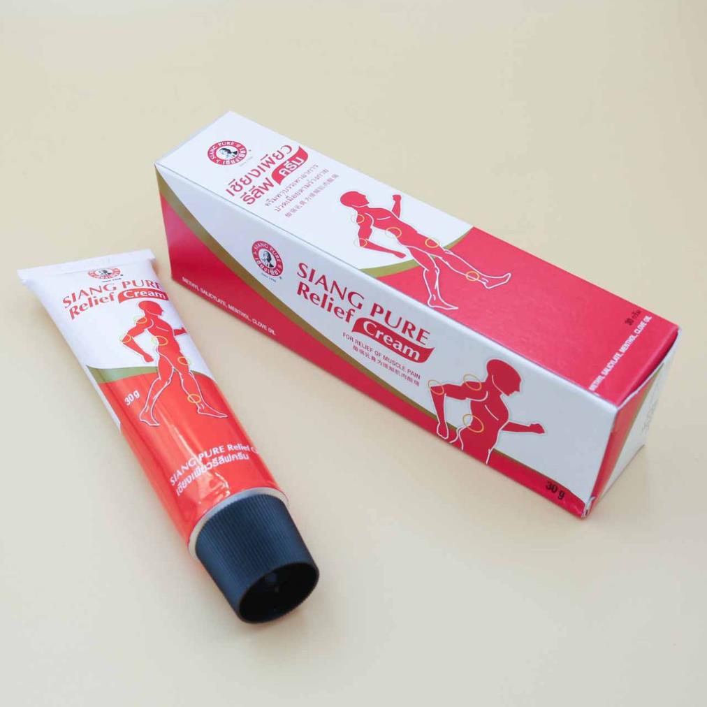 Dầu Nóng Xoa Bóp Ông Già Siang Pure - Relief Cream Thái Lan 30g- 60g