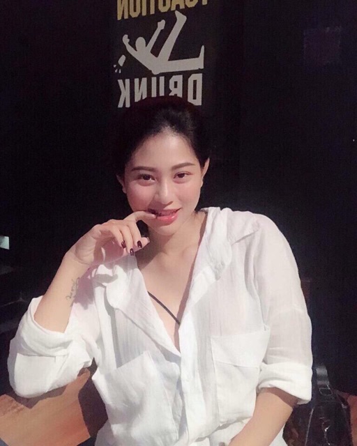 [CLIP THẬT + ẢNH THẬT] Áo sơ mi trắng form rộng đơn giản mà quyến rũ không chối từ (có sẵn) | BigBuy360 - bigbuy360.vn