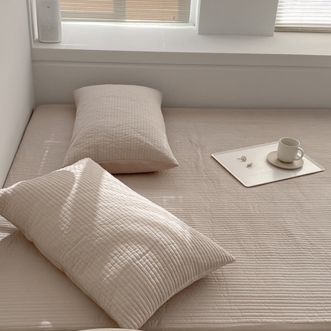 Ga Trải Giường Trần Bông Có Chun Bọc Phong Cách Hàn Quốc | BigBuy360 - bigbuy360.vn